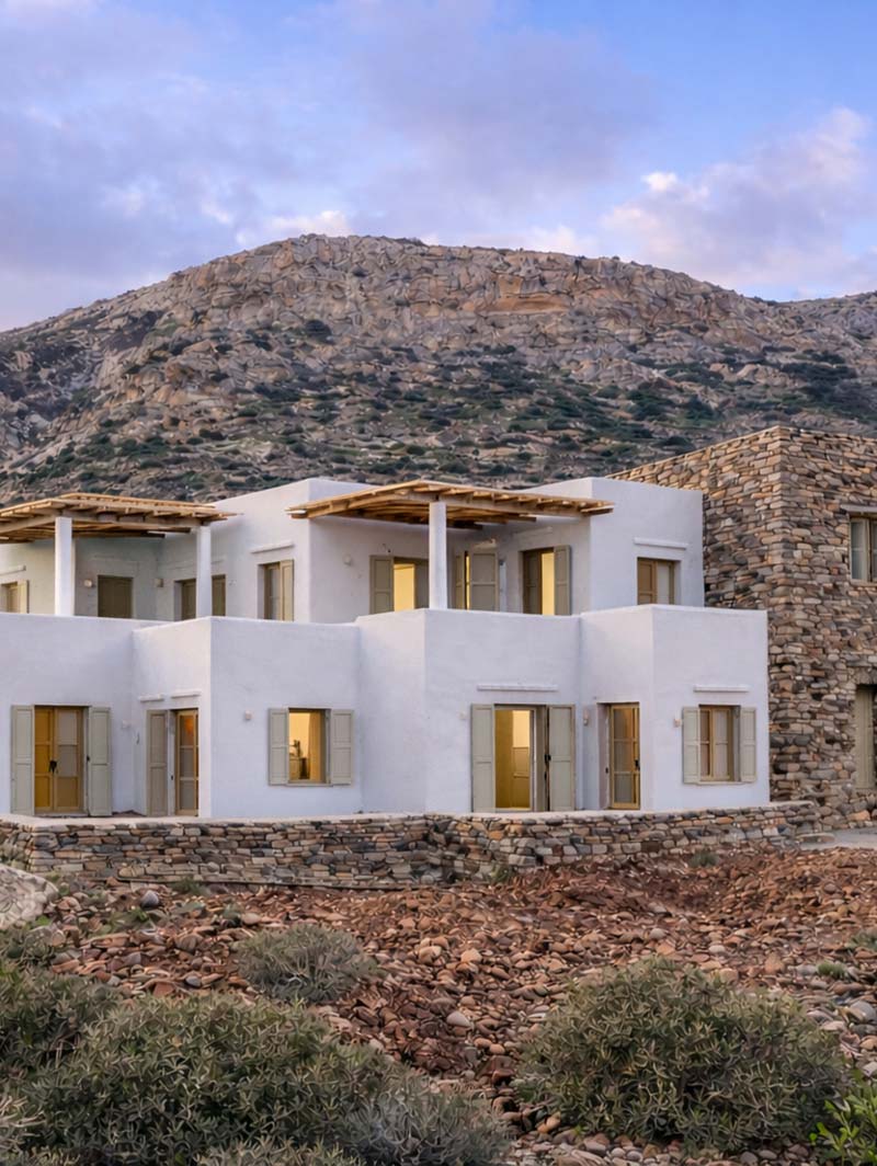 Τα καταλύματα Thyme timeless stay στη Σίφνο